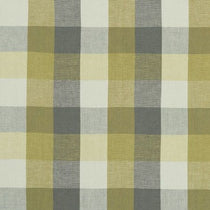 Austin Check Citron Natural Fabric by the Metre